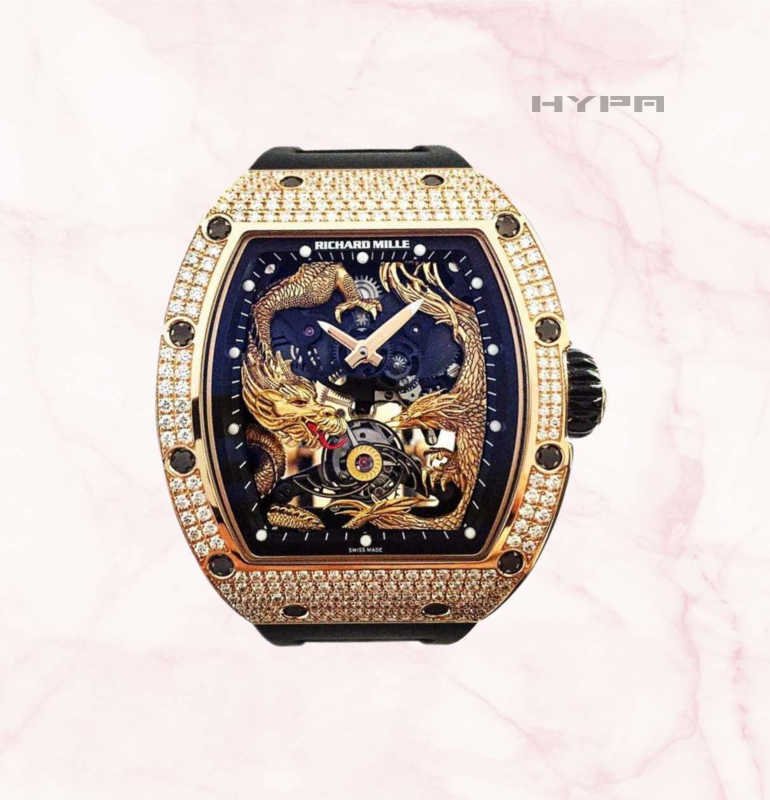 Richard Mille RM 57 01 Jackie Chan Gold Diamond Set Hypa World