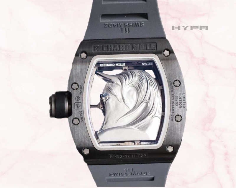 Richard Mille RM 52 02 Silver Horse Titanium Tourbillon Hypa World