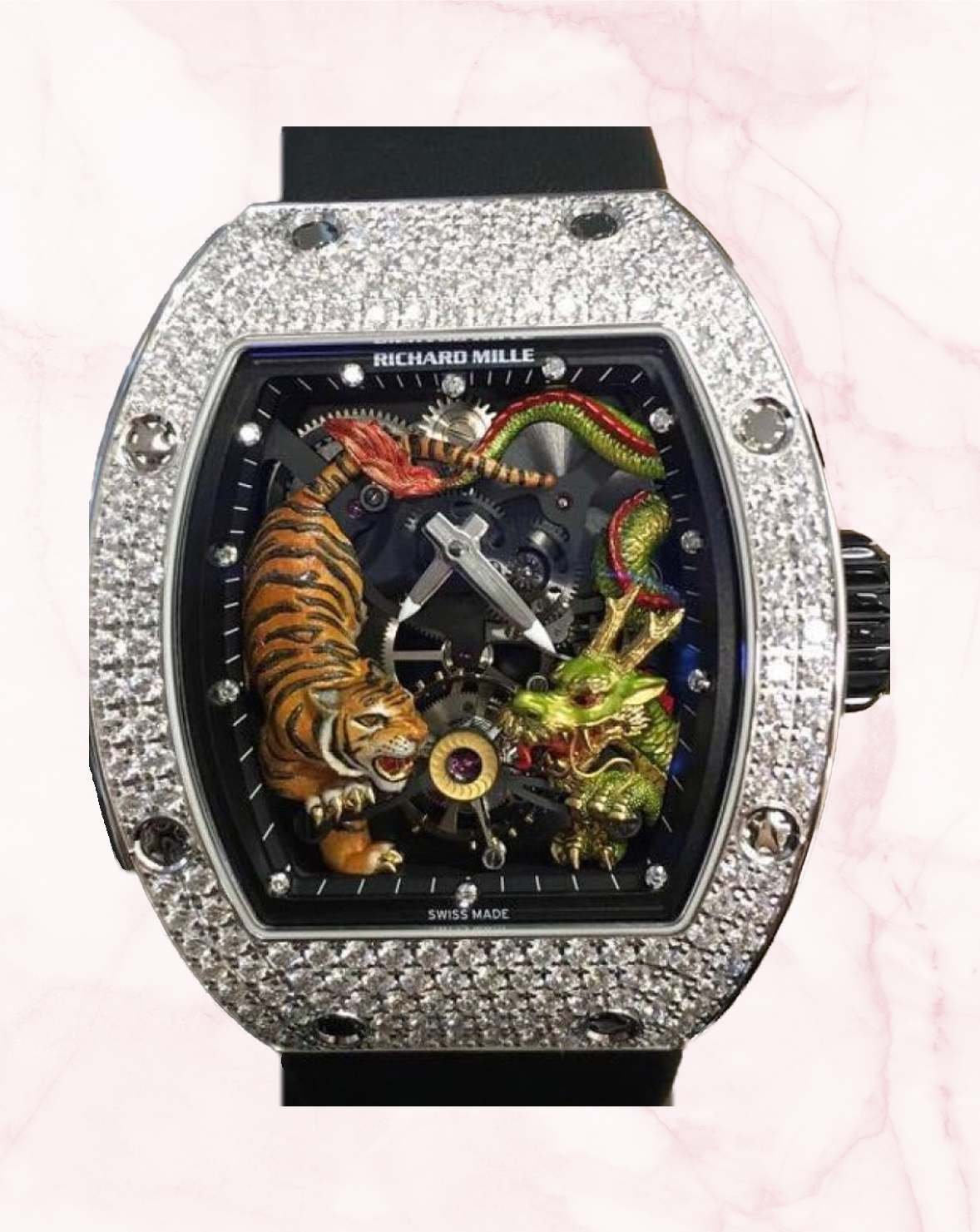 Richard Mille RM 51 01 Tourbillon Michelle Yeoh Diamond Set Hypa