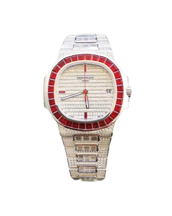 Patek Philippe Nautilus 5719/12G White Gold, Ruby and Diamond