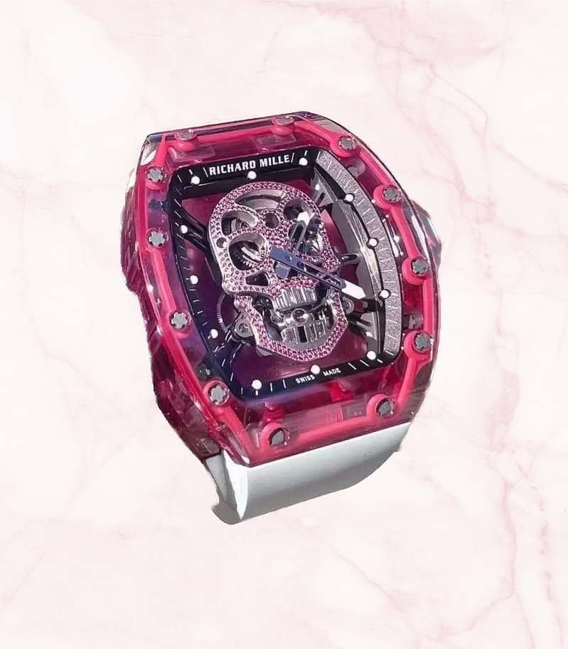 Richard mille best sale blue sapphire skull