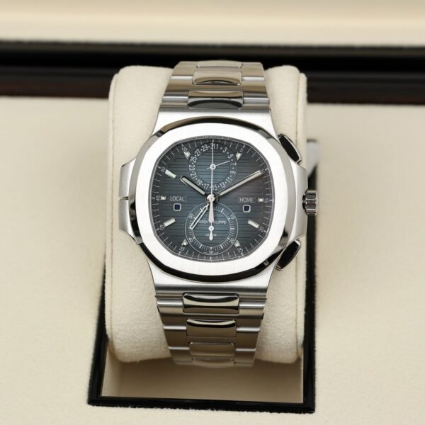 Patek Philippe Nautilus Flyback Chronograph Travel Time 40.5mm 5990/1A-011 - Image 9