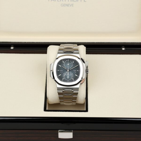 Patek Philippe Nautilus Flyback Chronograph Travel Time 40.5mm 5990/1A-011 - Image 10