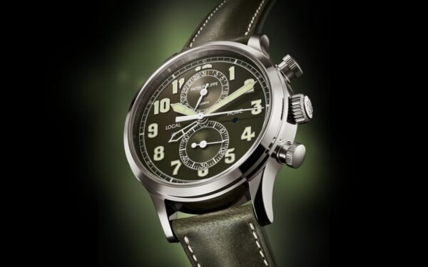 Patek Philippe Complications Calatrava Pilot Travel Time Chronograph 42mm 5924G-010 - Image 5