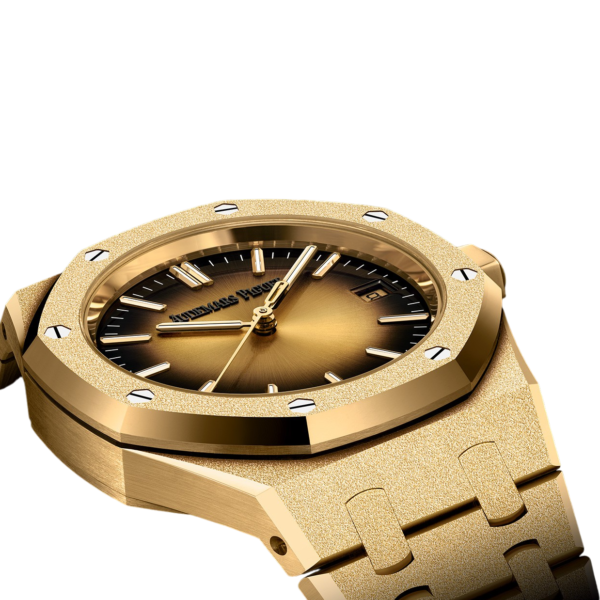 Audemars Piguet Royal Oak Frosted Gold Selfwinding 15550BA.GG.1356BA.01 - Image 4