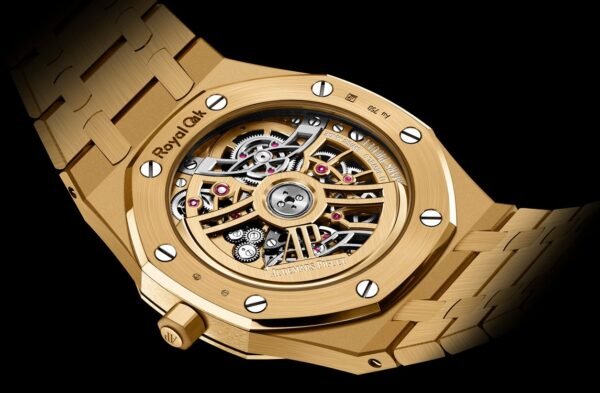 Audemars Piguet Royal Oak "Jumbo" Extra-Thin Openworked 16204BA.OO.1240BA.01 - Image 6